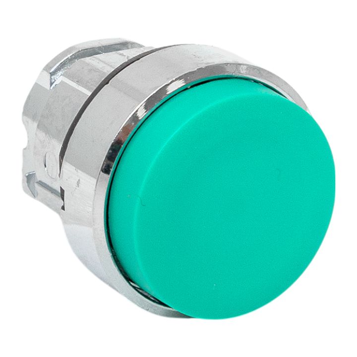 Исполнительный механизм кнопки XB4 зеленый выпирающая возвратный без фиксации, без подсветки IP65 EKF XB4BL-G-65