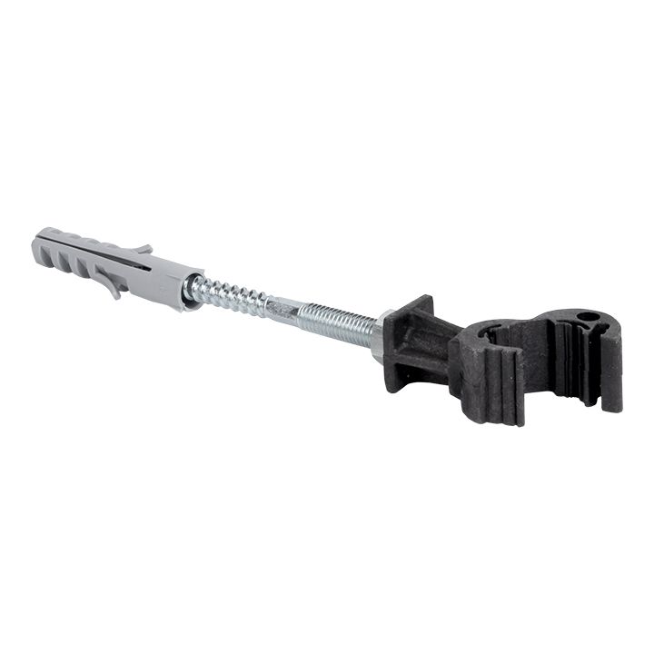 Фото товара Держатель фасадный пластиковый с дюбелем L=100мм PROxima lp-41100