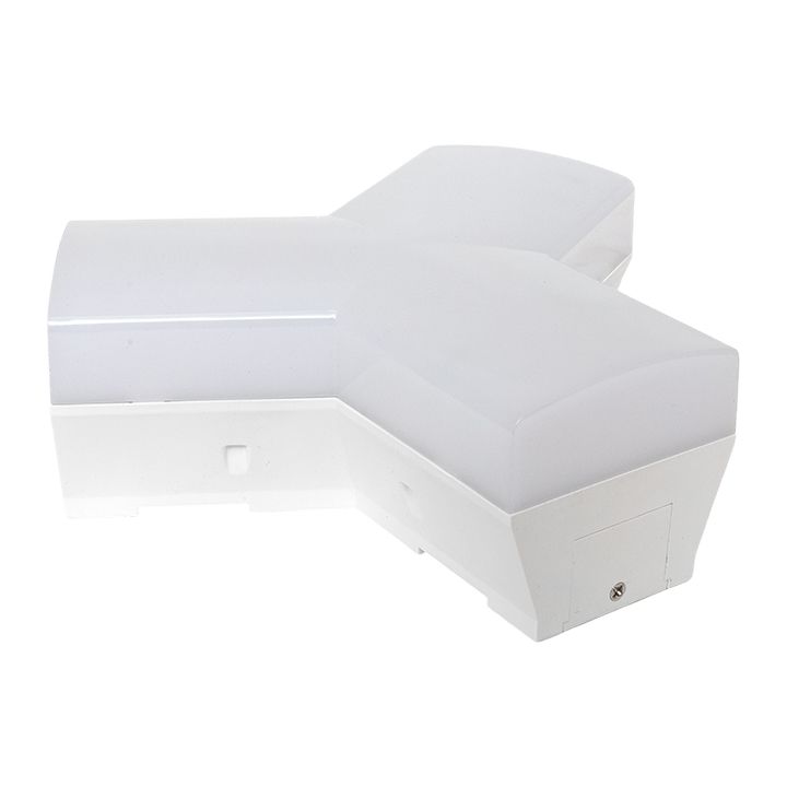 Фигурный коннектор для светодиодных линейных светильников ДБО-Y белый 10Вт 4000К IP20 LUMA EKF LBL-Y-10-W-4000