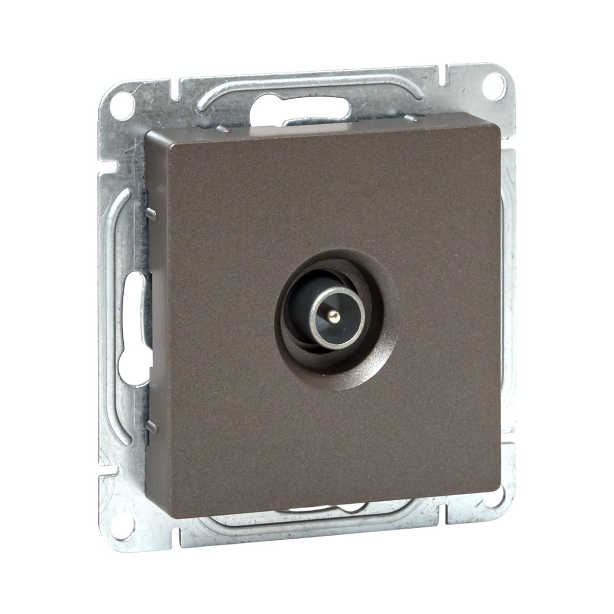 Механизм розетки TV, оконечная, мокко Эпика EKF UP1-SOM-TV-3