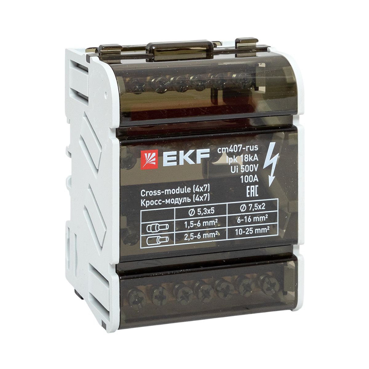 Фото товара Кросс-модуль (4x7) 100A EKF cm407-rus