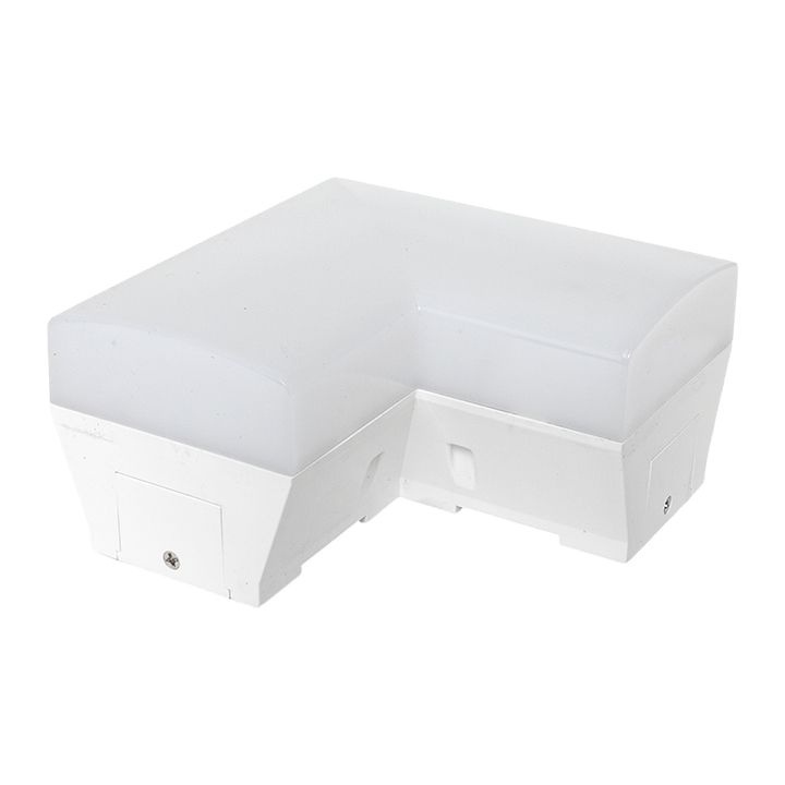 Фигурный коннектор для светодиодных линейных светильников ДБО-L белый 8Вт 4000К IP20 LUMA EKF LBL-L-8-W-4000