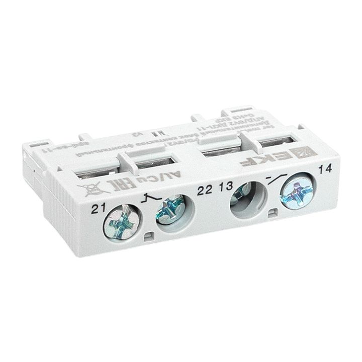 Фото товара Дополнительный блок контактов фронтальный АПД/GV2 ДКП-11 НО+НЗ EKF apd-ae-11