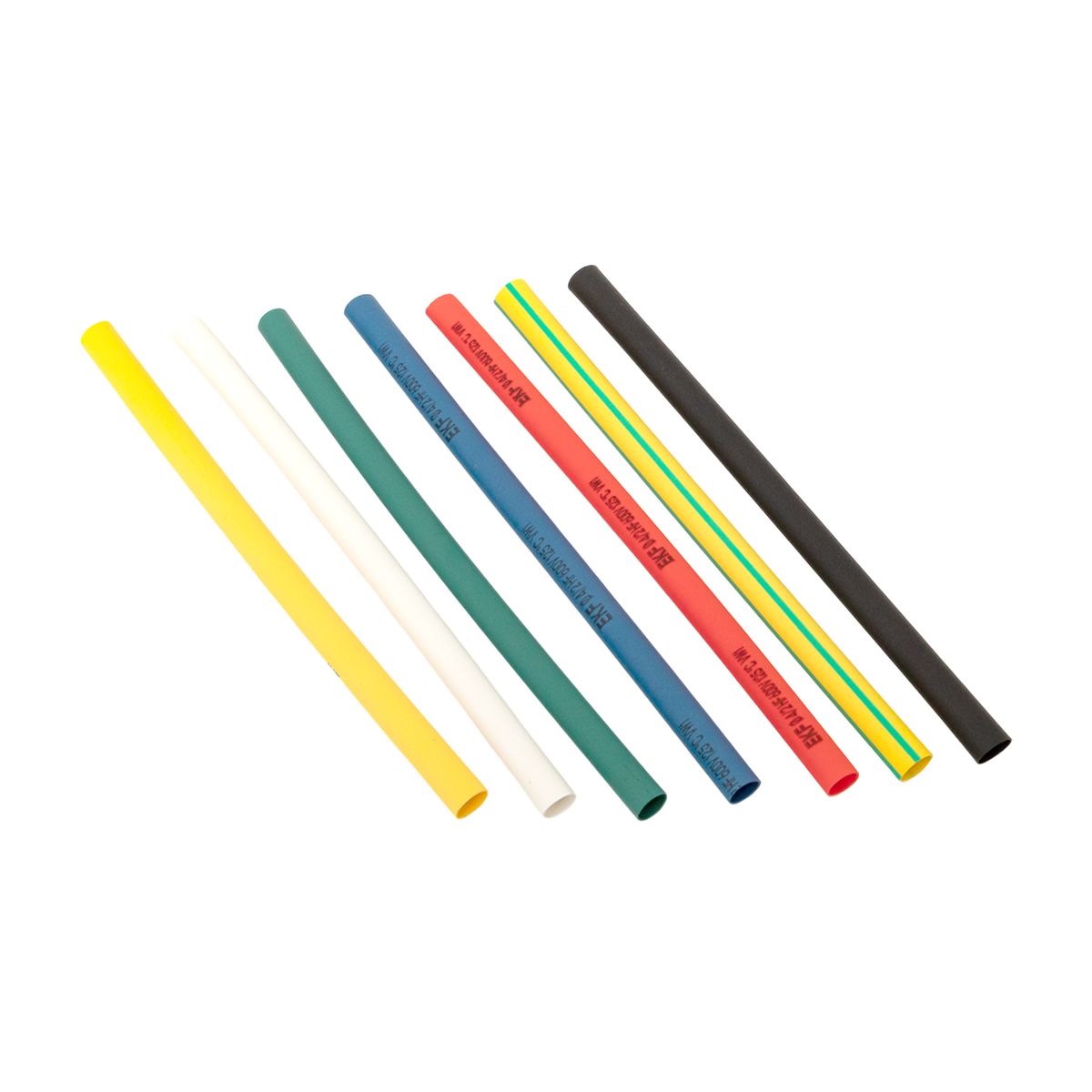 Набор трубок термоусадочных ТУТ нг тонкостен. 4/2 (7 цветов по 3шт 100мм) tut-n-4