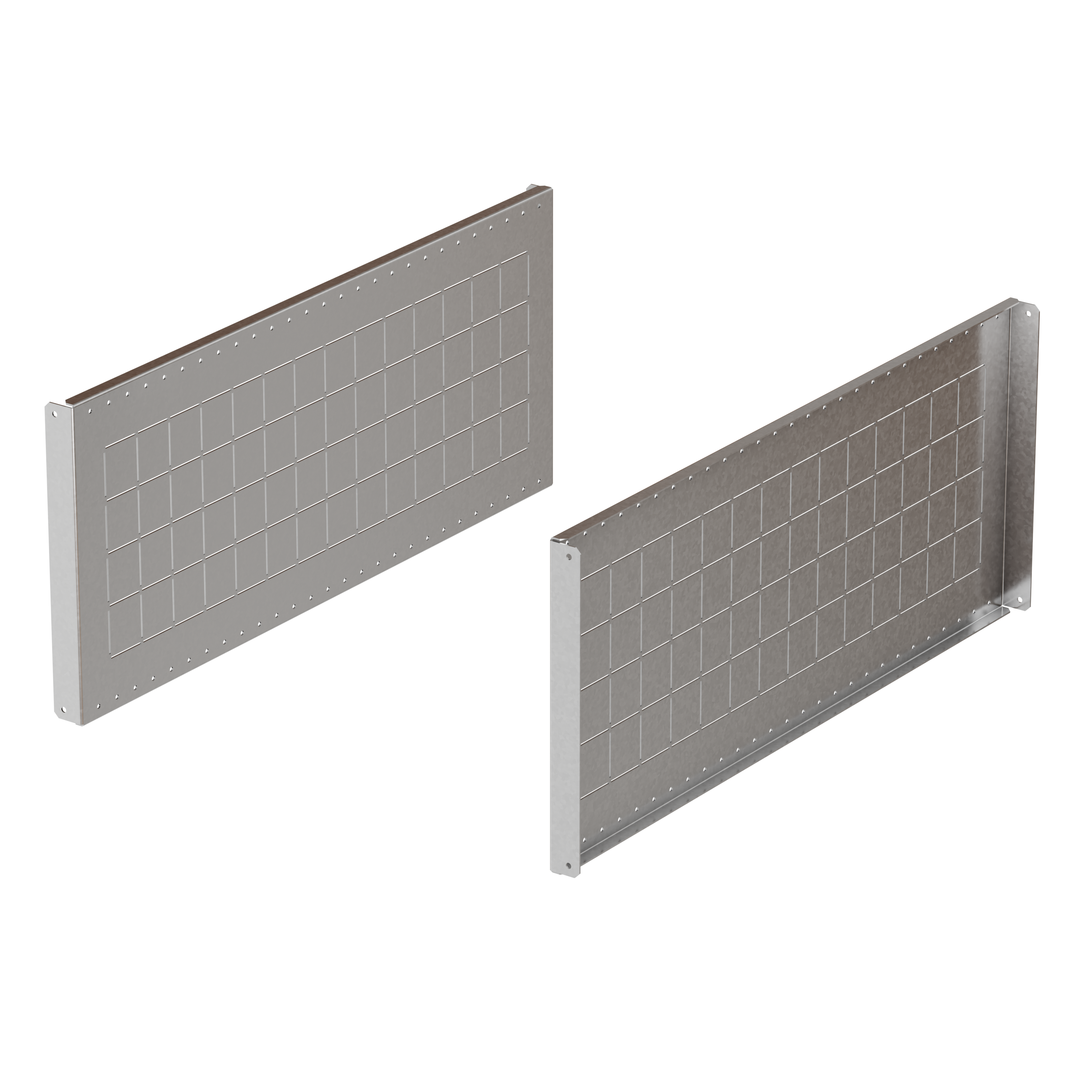 Панели боковые для секционирования В300 Г800 мм (2 шт) EKF AleSta AleSta-PCV38