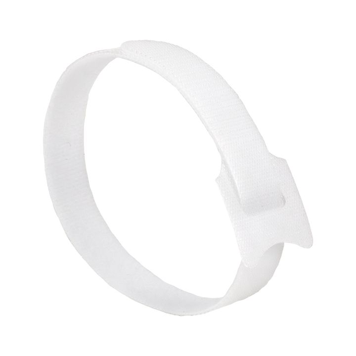 Хомут-липучка 14х310 мм белый hlct-3-w