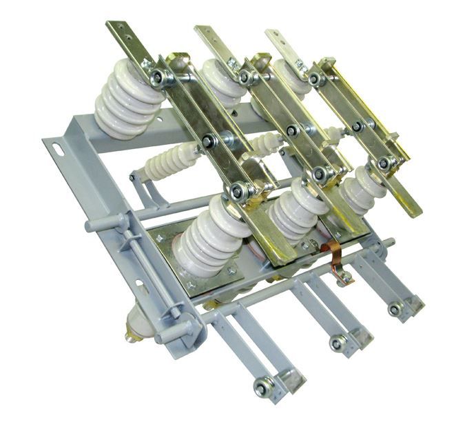 Разъединитель РВФЗ-10/630-II-II УХЛ3 с приводом ПР-10 EKF Stingray rvfz-10-630-II-II