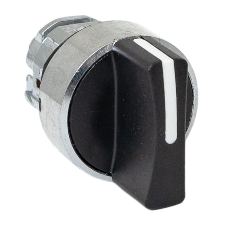 Исполнительный механизм переключателя ХB4 на 3 положения с фиксацией, без подсветки с короткой ручкой IP65 EKF XB4BD3F-65