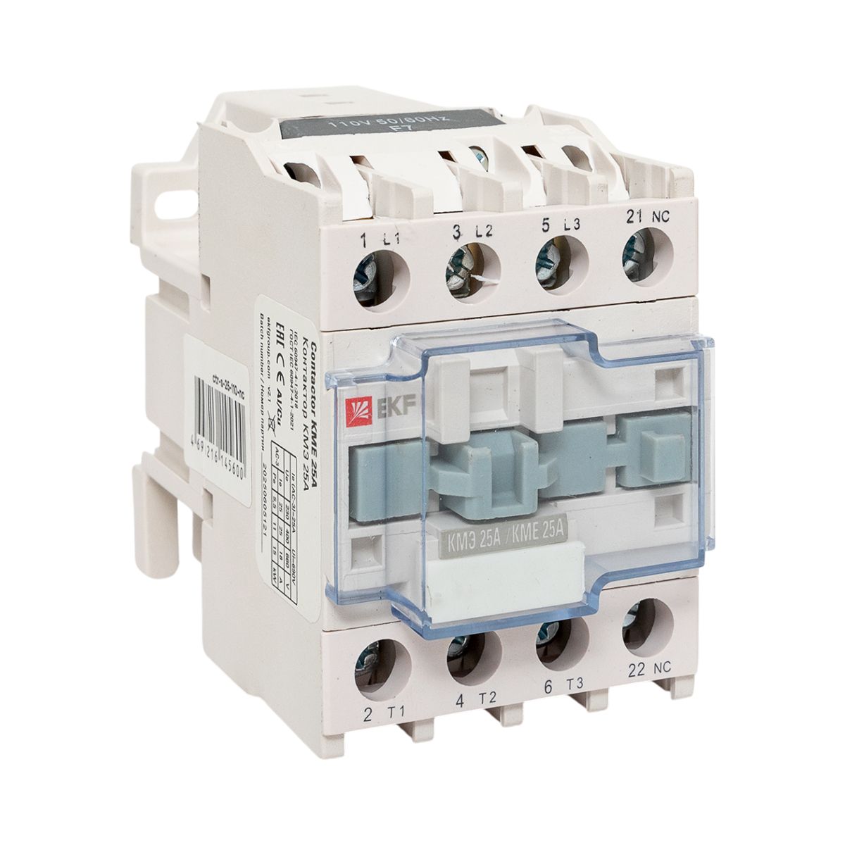 Контактор малогабаритный КМЭ 25А 110В 1NO ctr-s-25-110