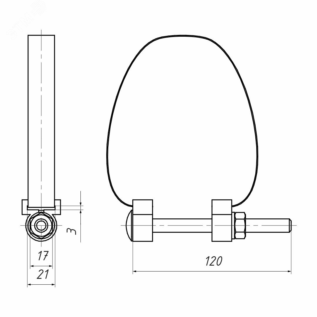 Комплект крепления BF 20.7 + САР 25 22211551