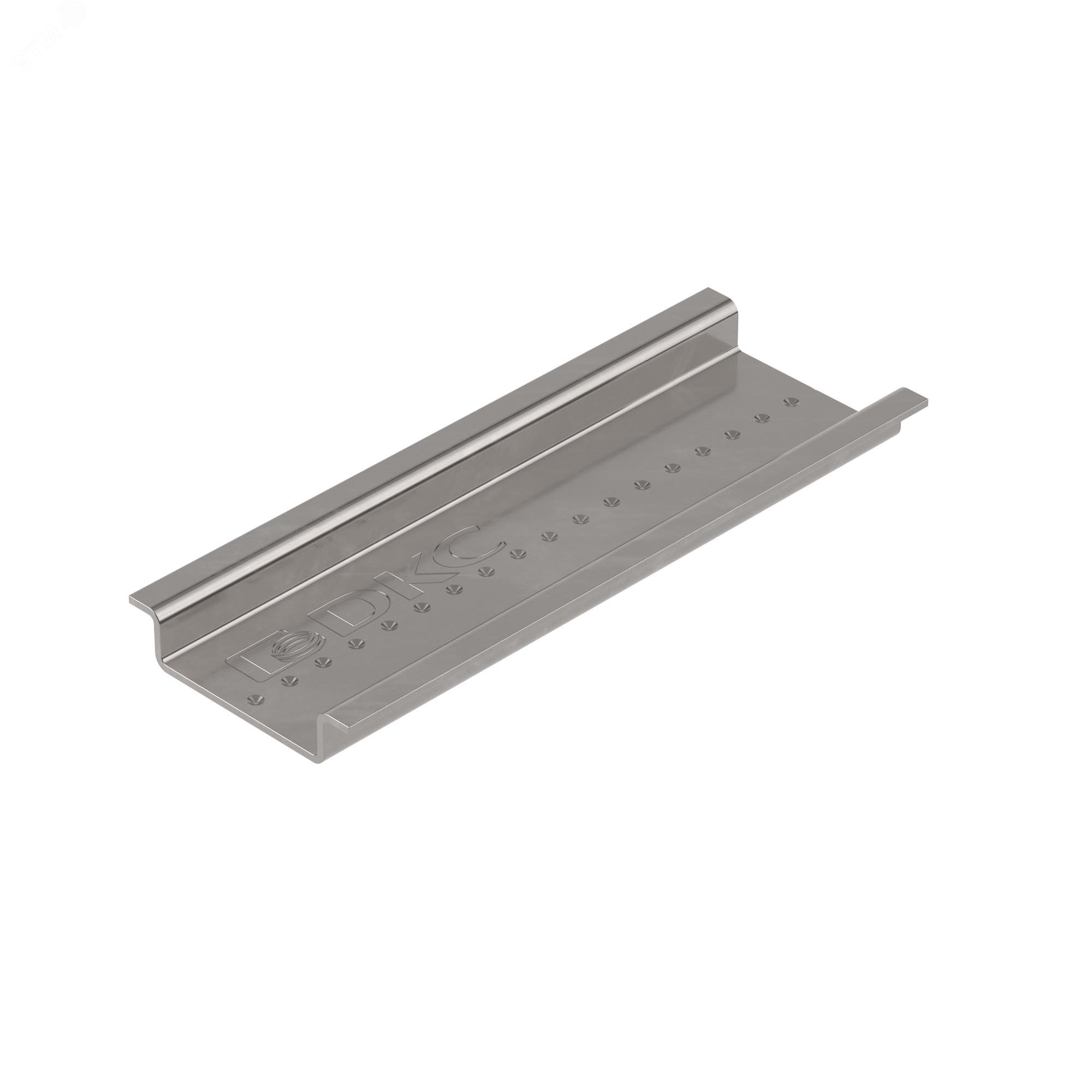 DIN-рейка из нержавеющей стали, с насечкой OMEGA 3, 35х7,5мм. 02135RSS