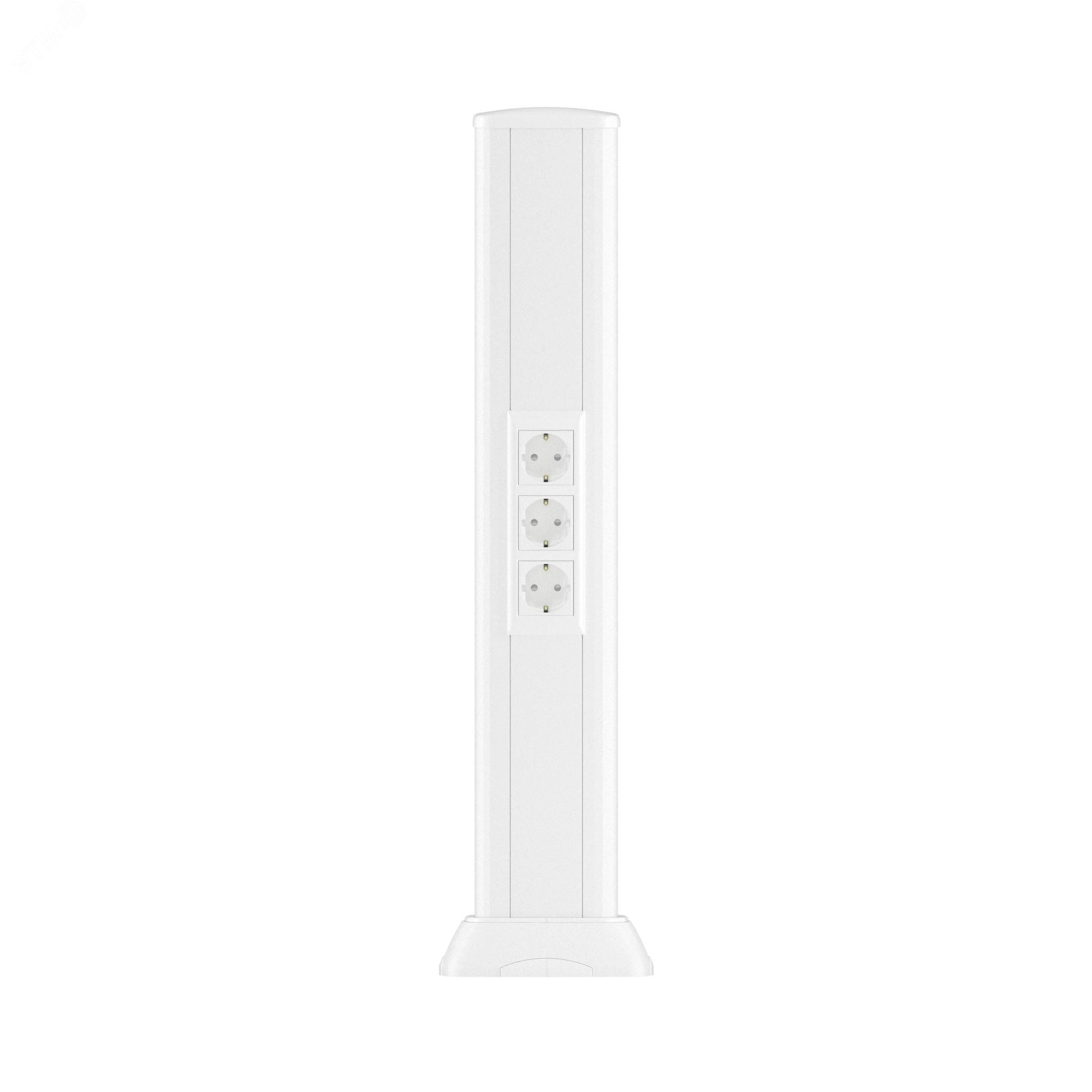 Алюминиевая колонна 0,71 м, цвет белый 09592