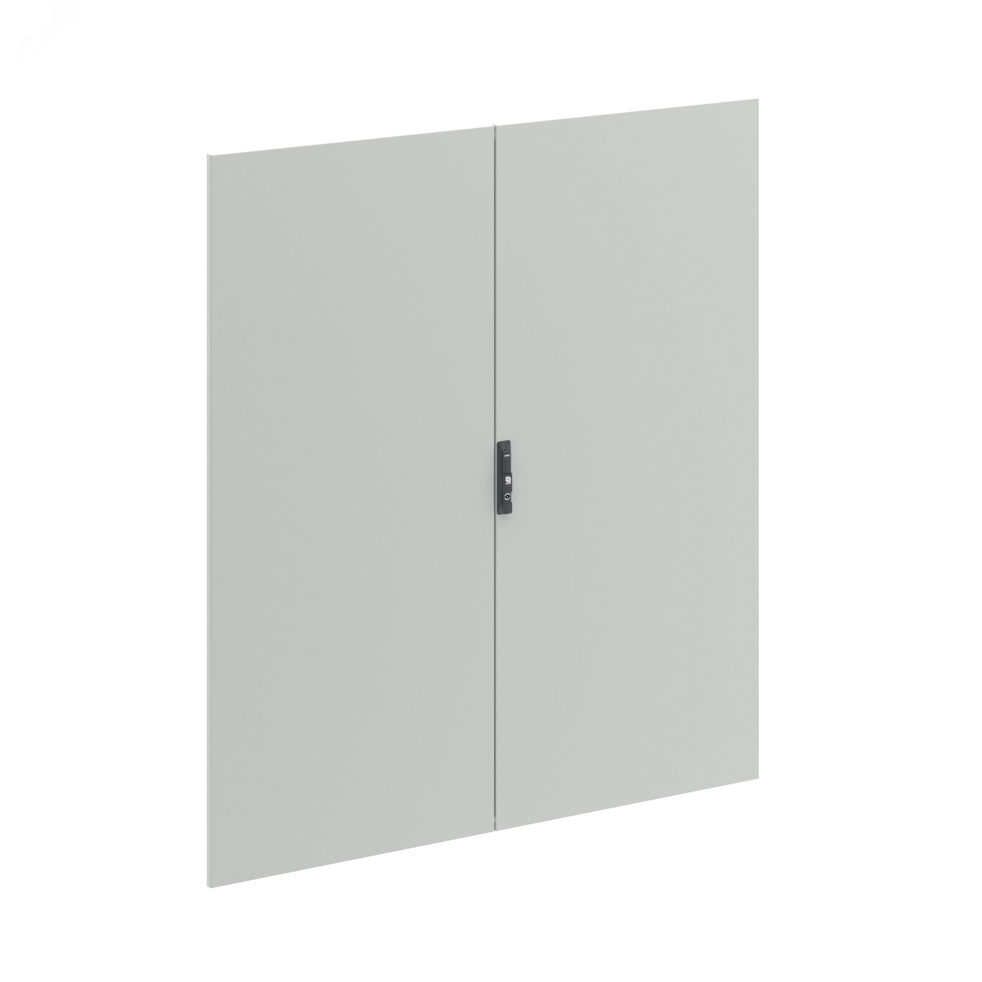 Дверь сплошная двухстворчатая для шкафов CQE N 1200X1200 мм R5NCPE12120