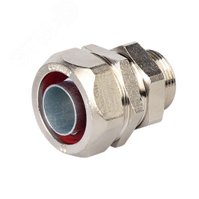 Муфта поворотная металлорукав-коробка DN 15,М20х1,5,наружная резьба 6014-20G