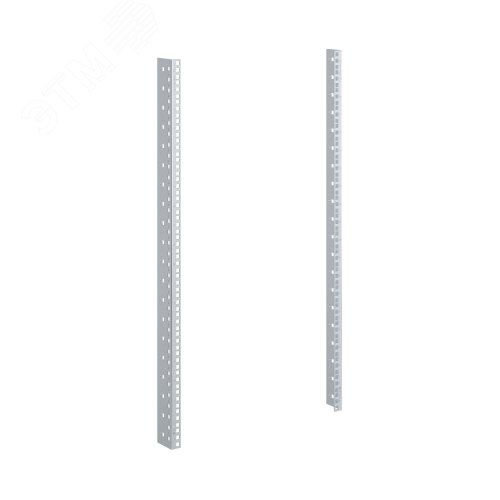 Вертикальные монтажные профили 20U, "L" для 19" IT-корпусов ДКС серии STI/CQE, 2шт R5VUG20L