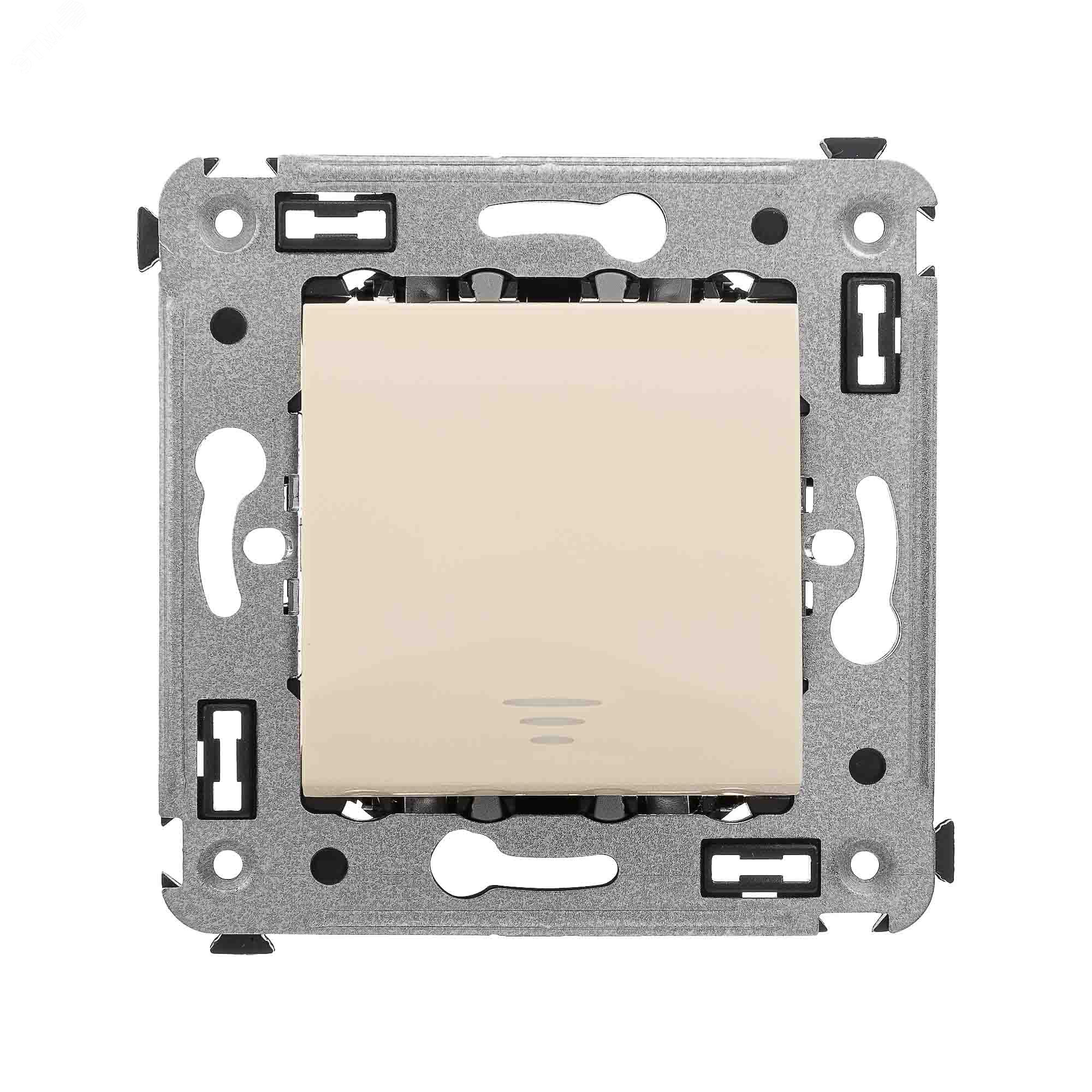 Кнопка 1-кл. СП "Avanti" "Ванильная дымка" 4405153