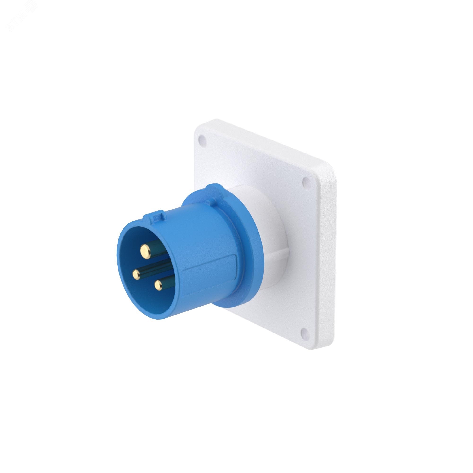 Фото товара Вилка панельная IP44 16A 2P+E 230В DIS2431693