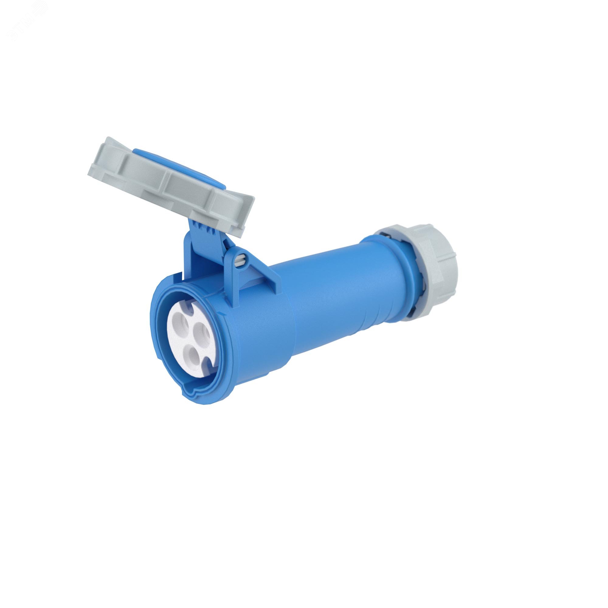 Розетка кабельная IP67 16A 2P+E 230В DIS3181643