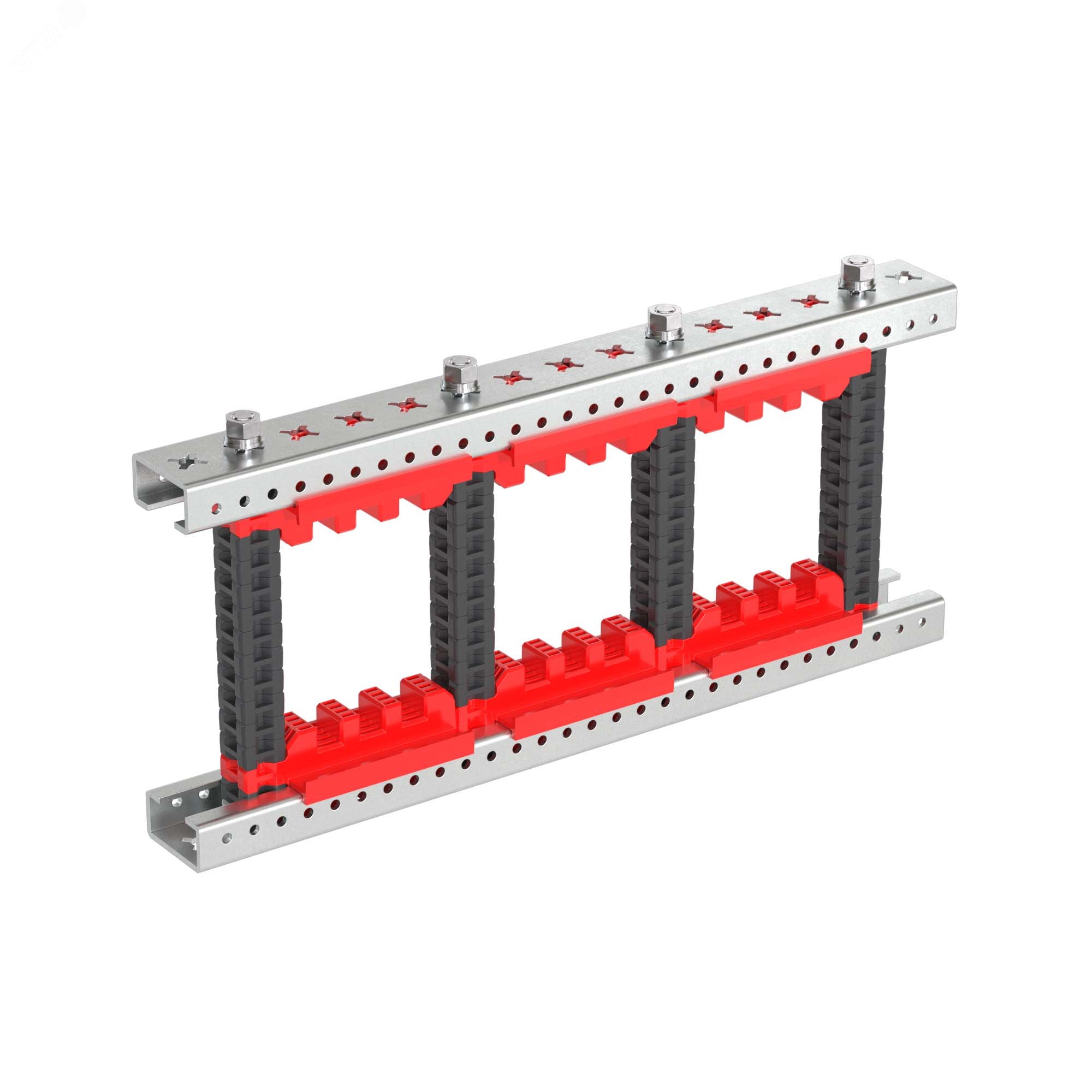 Комплект изоляторов главной шинной системы 2-3 шины на полюс, толщиной 10мм, 4Р R5BBMS23104P