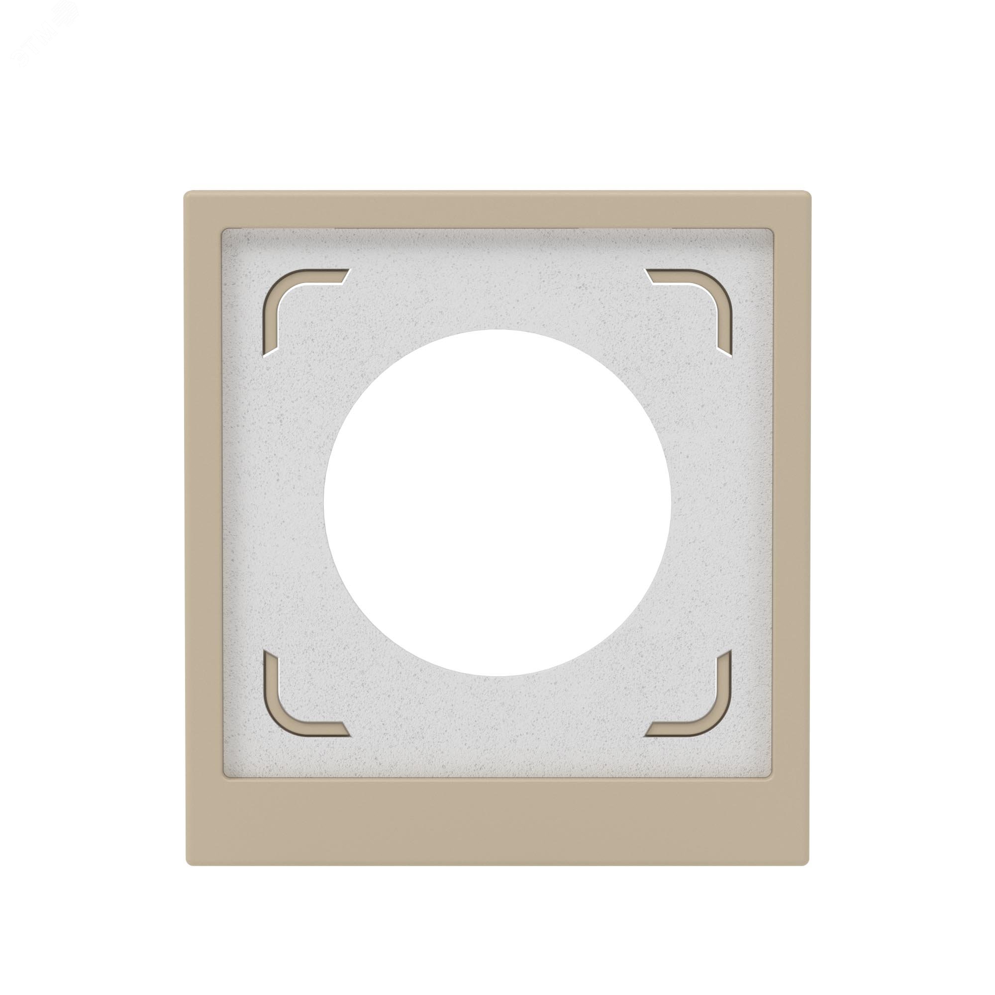 Рамка 1 пост IP44, KANT, ванильный марципан 7015942