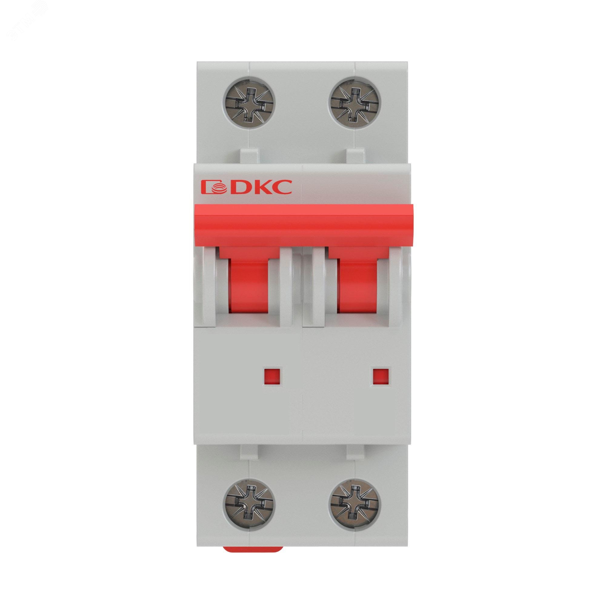 Выключатель автоматический модульный YON MD63 2P 32А C 10kA MD63-2C32-10