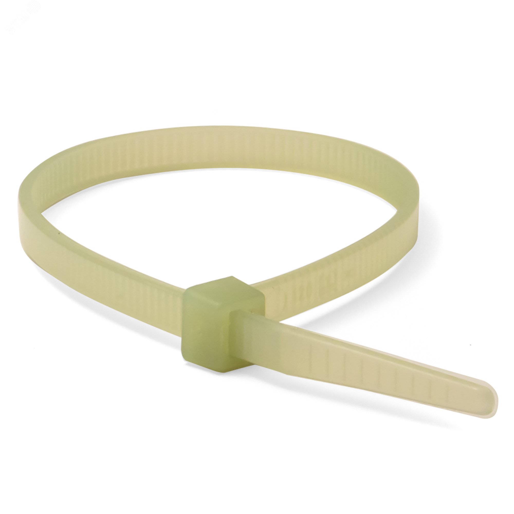 Хомут кабельный 3.6х200 полиамид оливк. (уп.100шт) 25214SRCT