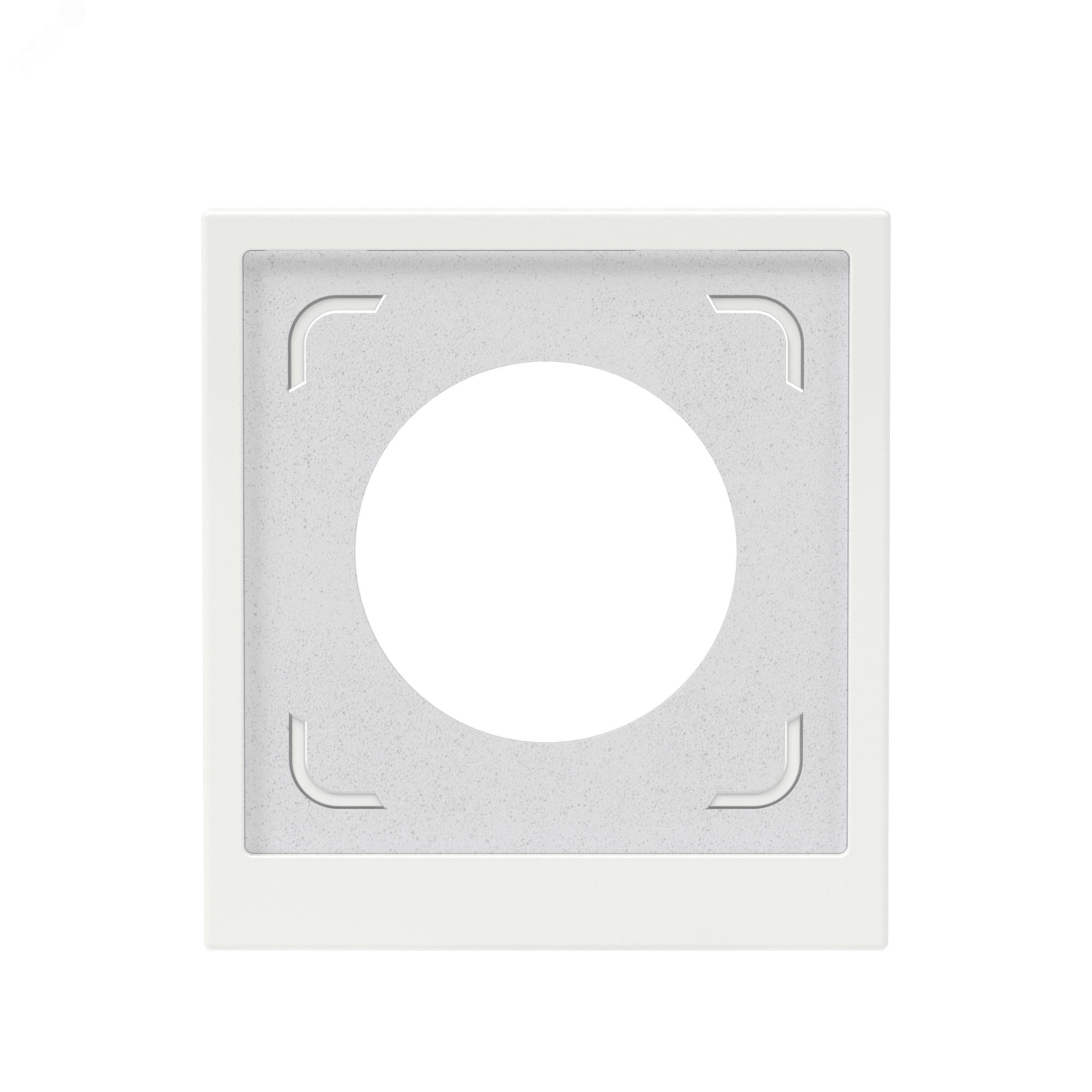 Рамка 1 пост IP44, KANT, белая магнолия 7000942