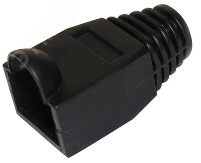 Фото товара Колпачок изолирующий для разъемов RJ-45, черный 05-1210