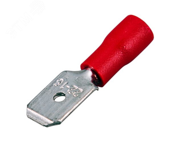 Клемма плоская изол. (штекер) (VM 1.25-250) 08-0313