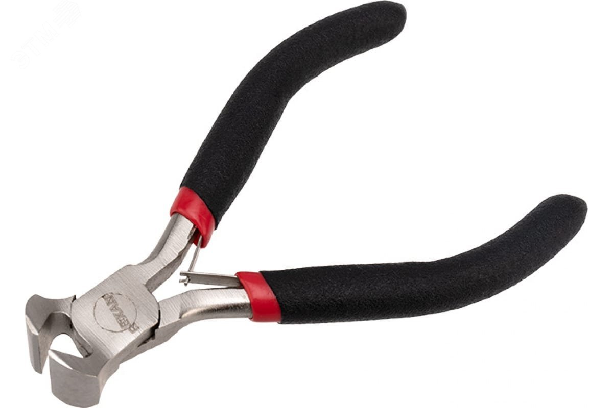 Кусачки торцевые мини 100мм никелирован.