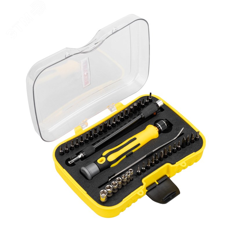 Фото товара Набор отверток для точных работ 45 предметов 12-4706