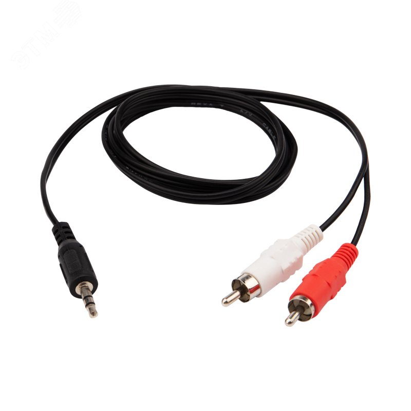 Шнур Стерео 3,5мм - 2 RCA, 1,2м СМАРТКИП 17-4202-8