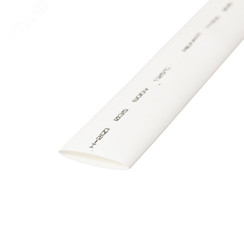 Трубка термоусадочная ТУТ нг 35,0/17,5 белая