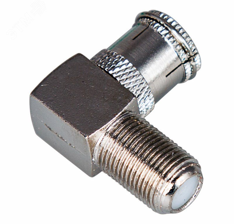 Фото товара Переходник гнездо F-гнездо TV угловой 05-4312