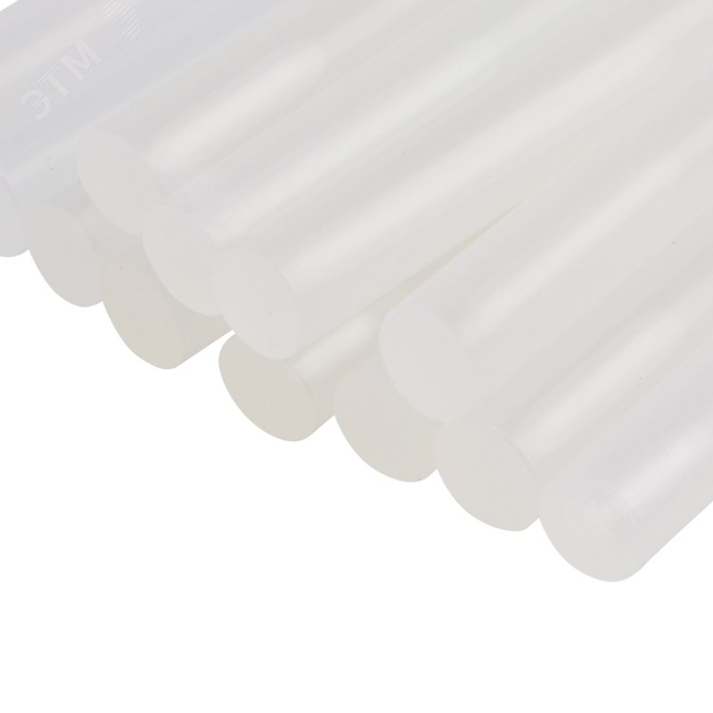 Стержни клеевые 7мм,100мм,12шт/уп, прозр