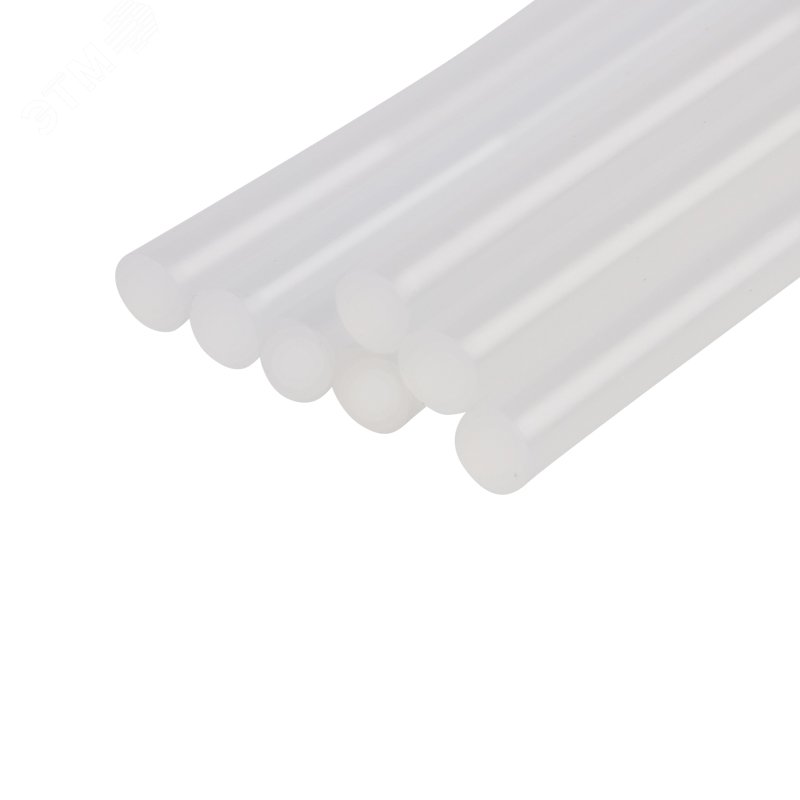 Стержни клеевые 7мм,100мм, 6шт/уп, прозр