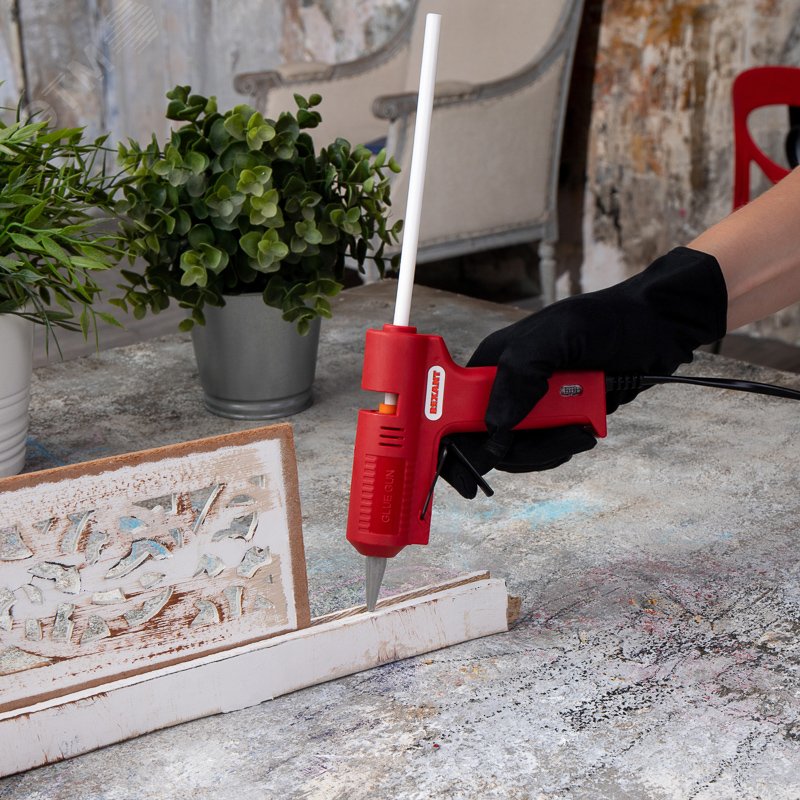 Пистолет клеевой 15W, 7мм