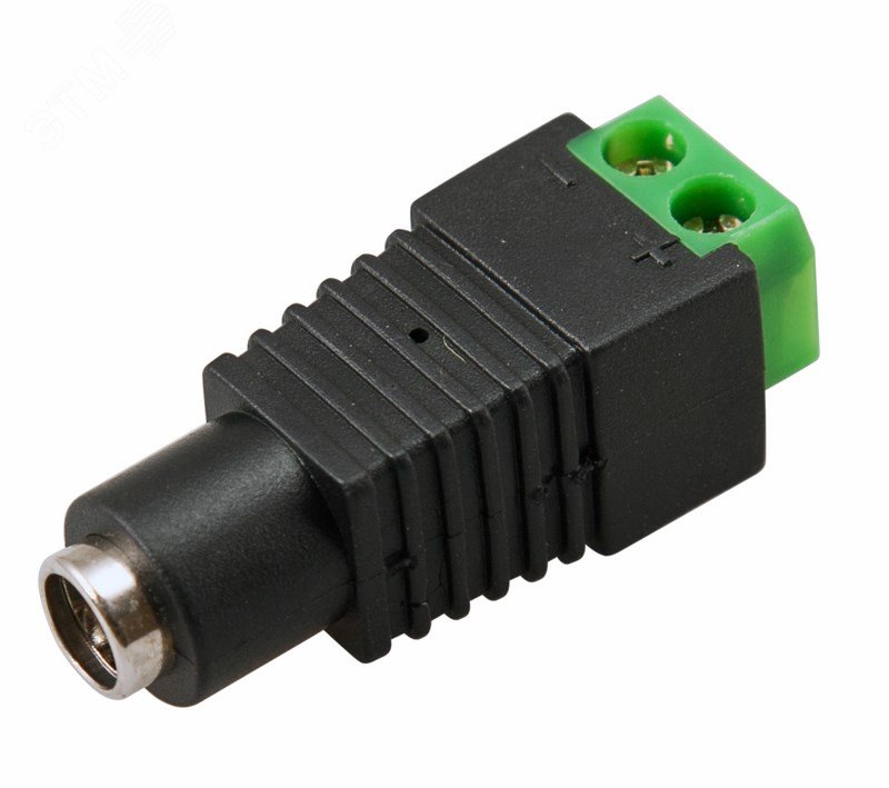 Разъем питания DC гнездо 2,1х5,5 с клеммной колодкой 14-0315