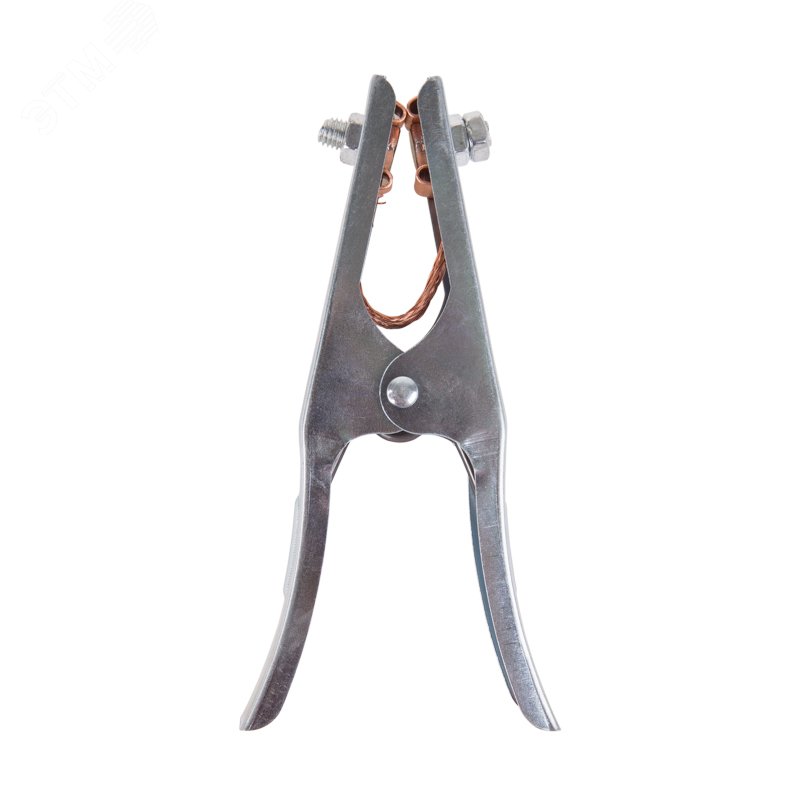 Зажим "крокодил" 300А 170мм для сварки (блистер) 16-0053