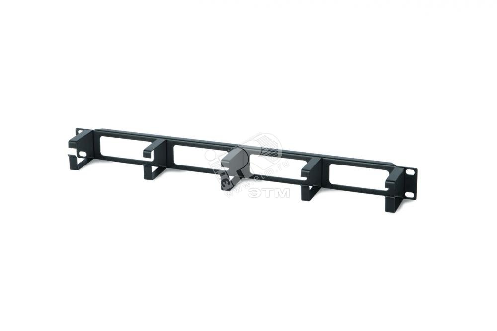 Организатор кабельный CM-1U-ML 19дюйм 1U с метал. кольцами 15447