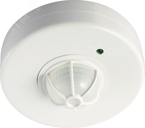 Фото товара Датчик движения PMS-IR 024 1200Вт 360град. 2-6м IP20 WH 5012974