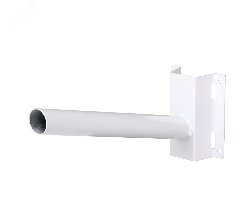 Кронштейн на столб для PSL D60х1.5-WH под бандажную ленту бел. 5017450