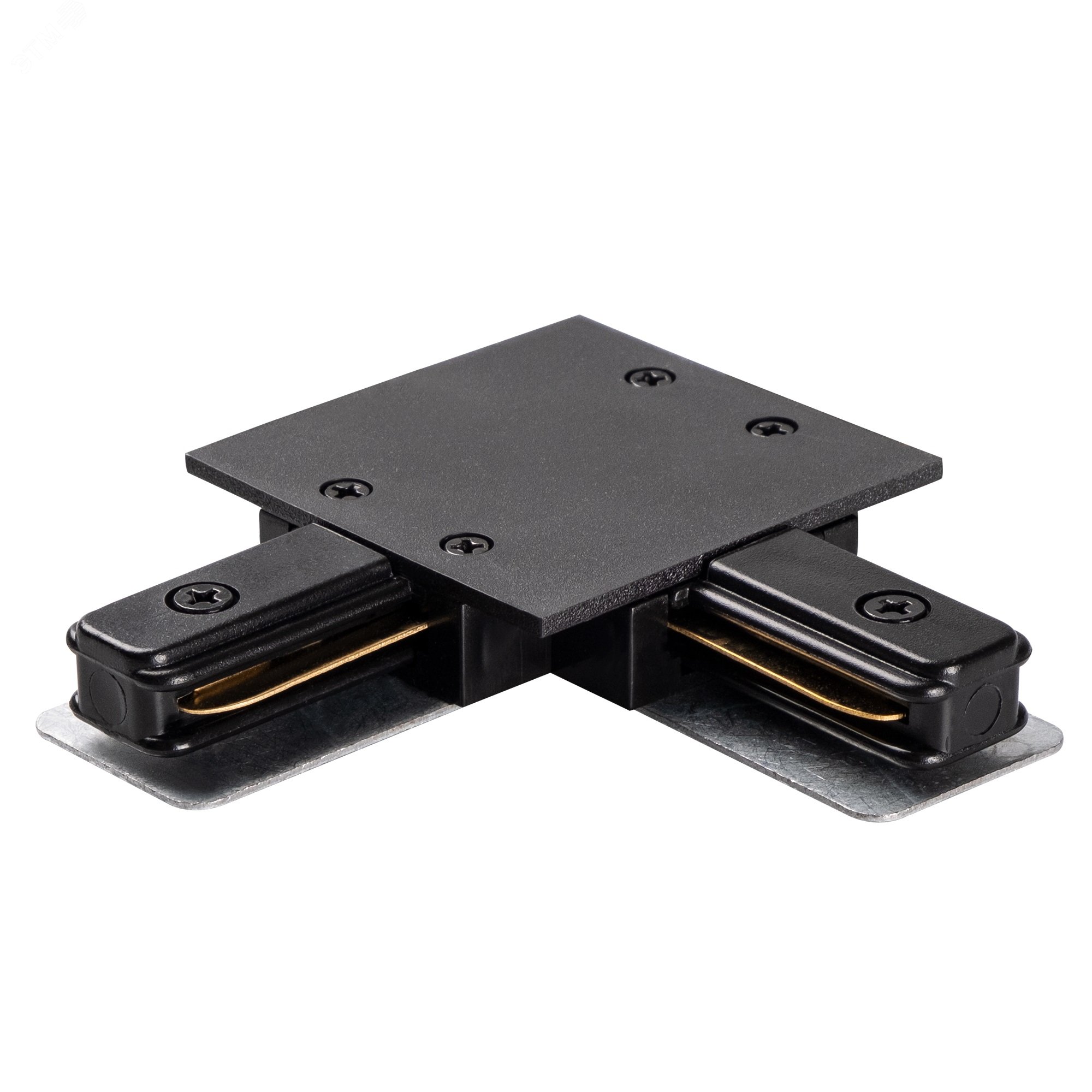 Коннектор L-образный PTR/R CL-BL встраив. шинопровод черн. Pro 5031852