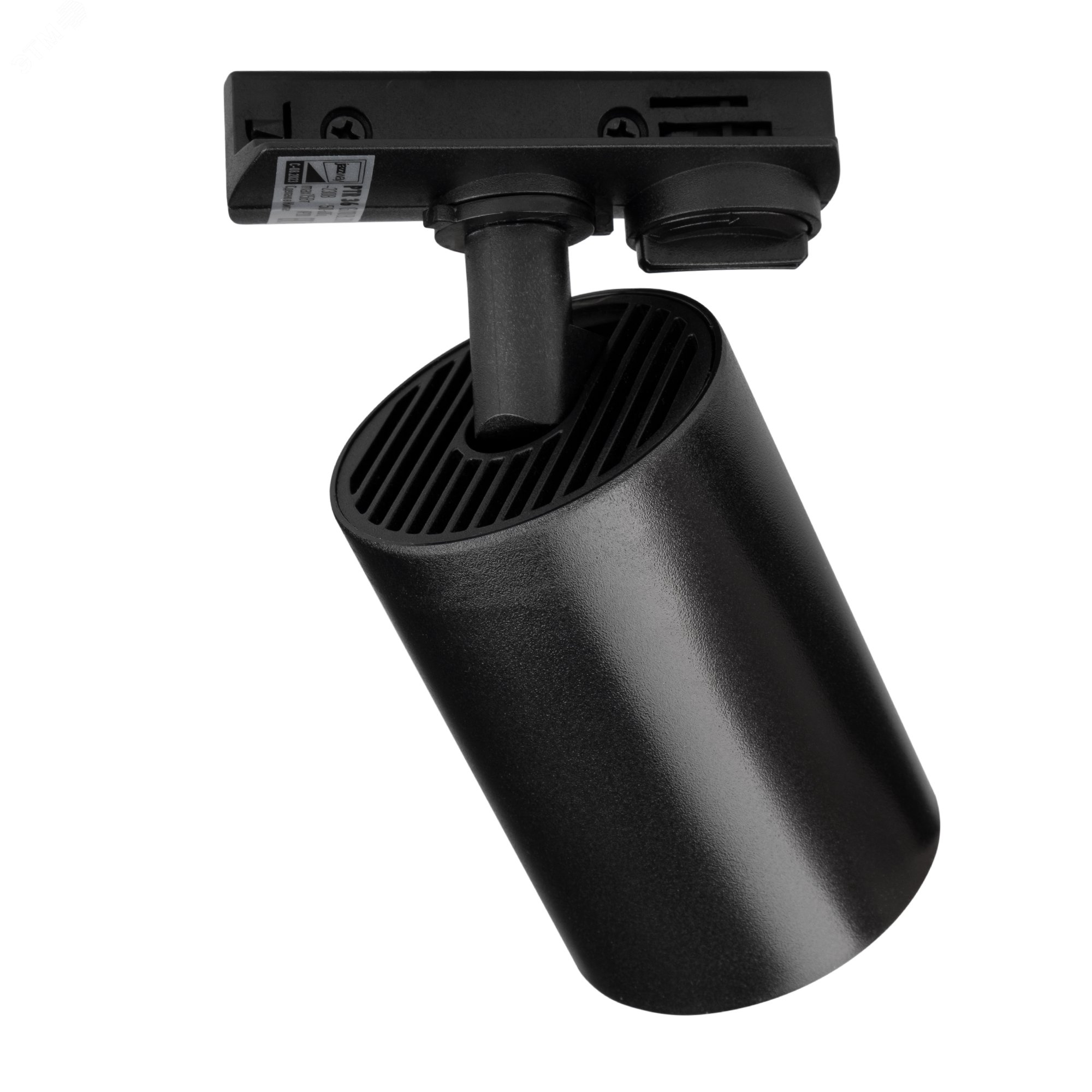 Светильник трековый PTR 36 под лампу GU10 BL 230В IP20 черн. 5049222