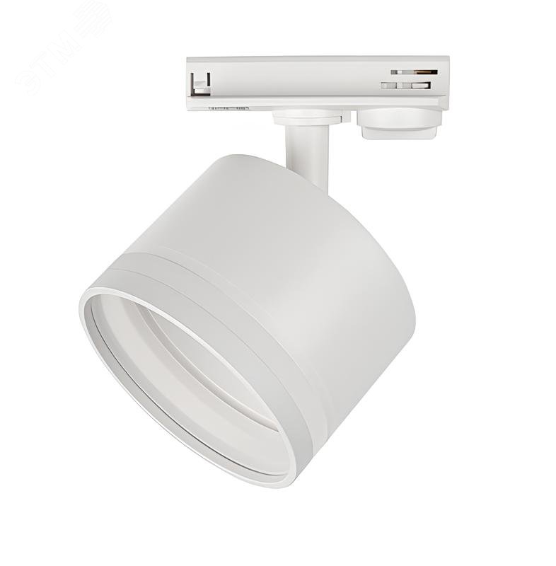 Светильник трековый PTR 31 под лампу GX53 WH 230В IP20 для диммир. ламп бел. Pro JazzWay 5052215