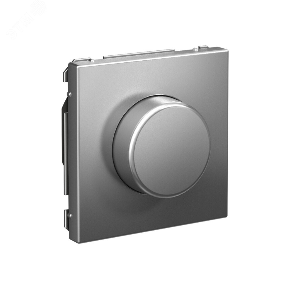 Фото товара ARTGALLERY светорегулятор (диммер) повор-нажим, LED, RC, 400Вт, механизм, сталь GAL000923