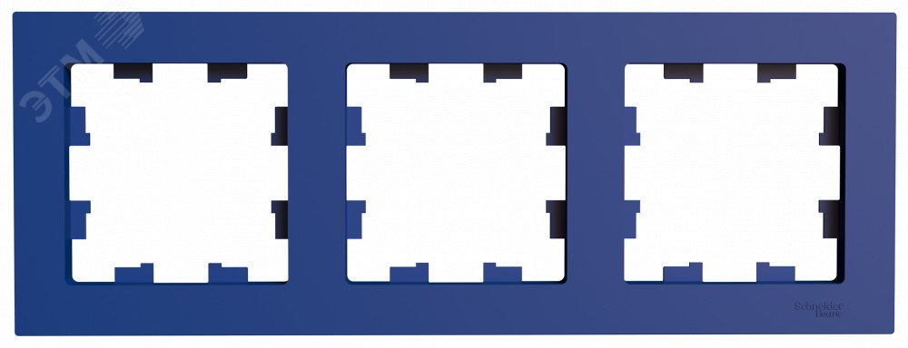 Фото товара Рамка 3-пост. AtlasDesign универс. аквамарин SE ATN001103