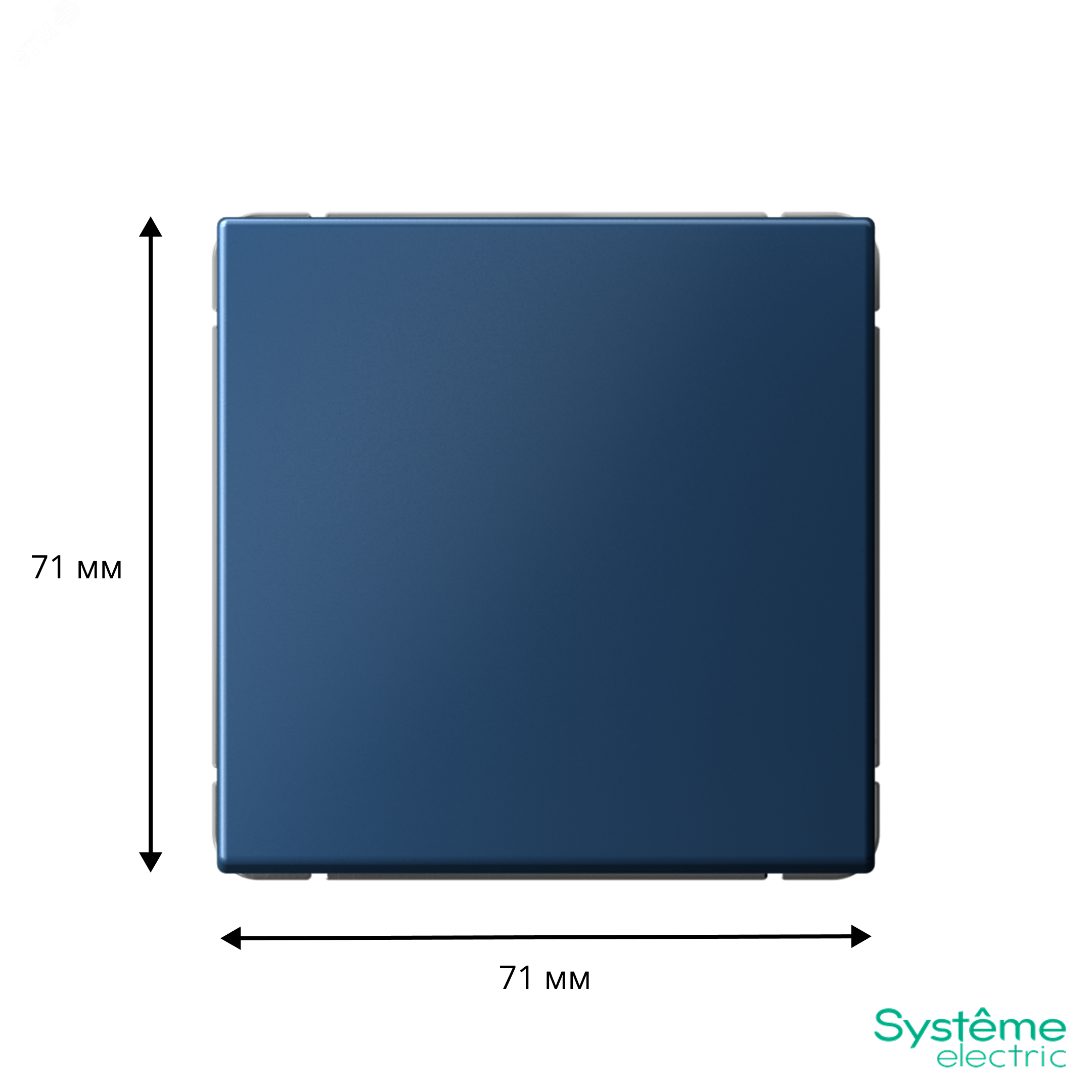 Фото товара ARTGALLERY Перекрестный ПЕРЕКЛЮЧАТЕЛЬ, 10АХ, механизм, быстрозажимные клеммы, АКВАМАРИН GAL001171S