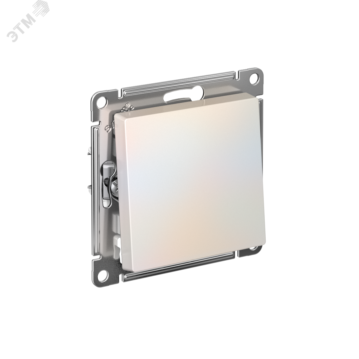 Переключатель перекрестный 1-кл. СП AtlasDesign 10А IP20 (сх. 7) 10AX механизм жемчуж. SE ATN000471