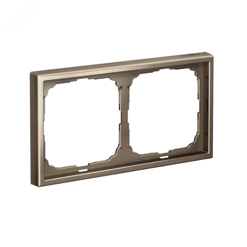 Фото товара Рамка 2-м ArtGallery универс. мокко SE GAL000602